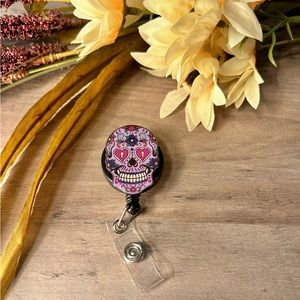 Sugar Skull Badge Reel